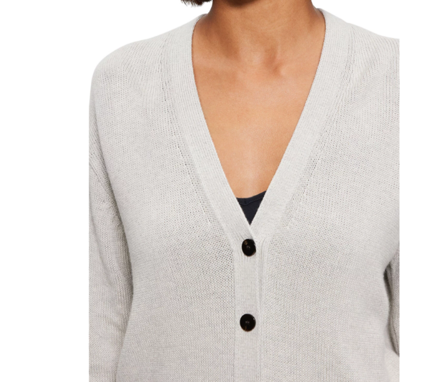 Theory Cotton & Cashmere Cardigan MSRP $345