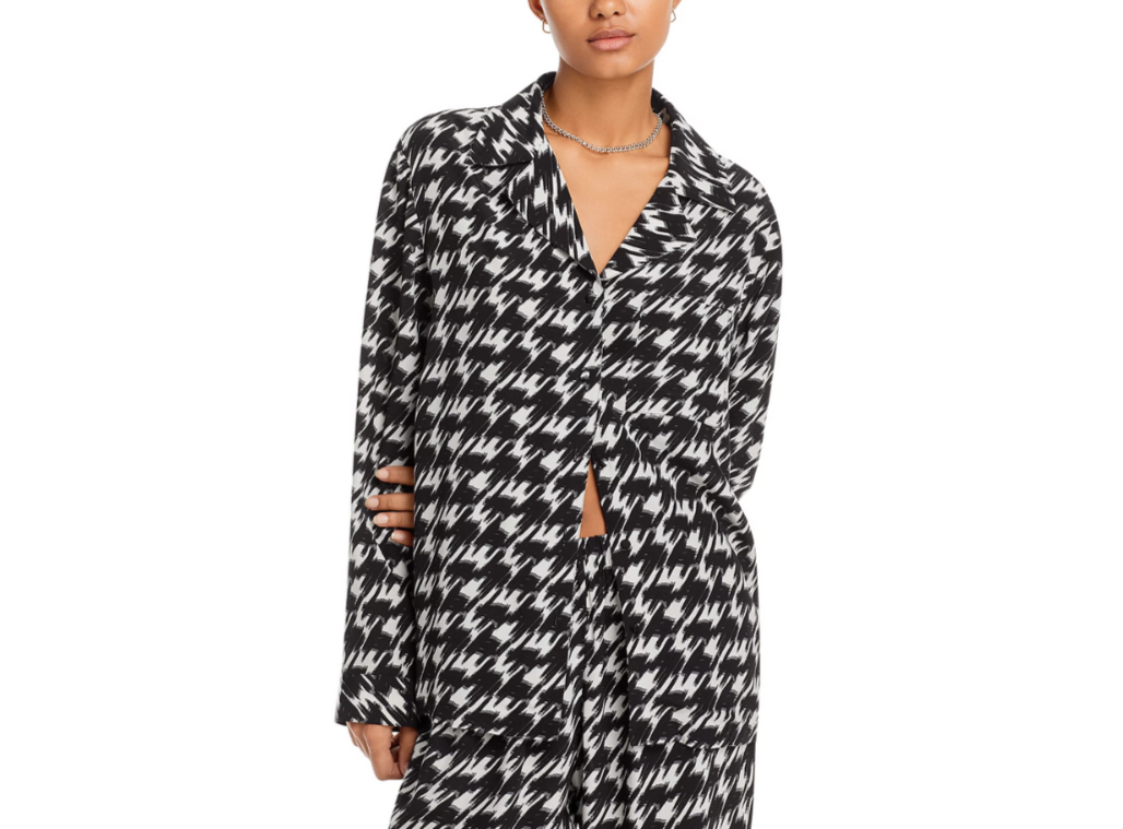 Anine Bing Aiden Shirt MSRP $200 Size S