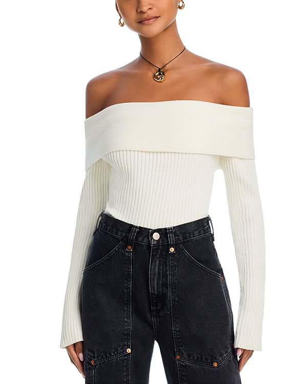 4th & Reckless Indi Ribbed Sweater MSRP $61