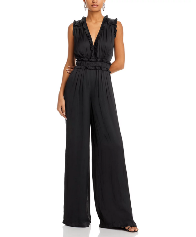 Ramy Brook Katelyn Ruffled Jumpsuit MSRP $545