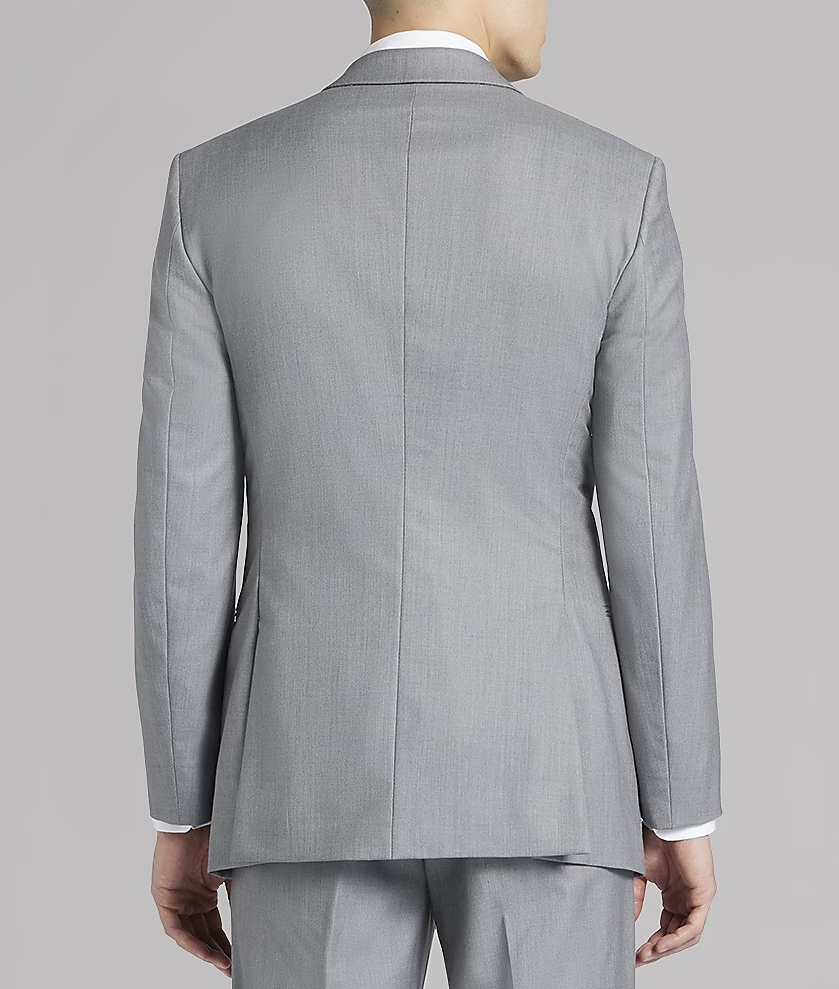 Lauren Ralph Lauren Men's Slim-Fit Sharkskin Wool-Blend Suit Jacket MSRP $450