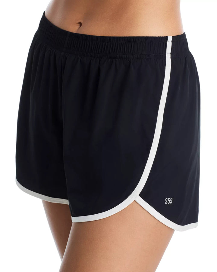 Splits59 Megan Woven Nylon Run Shorts MSRP $88