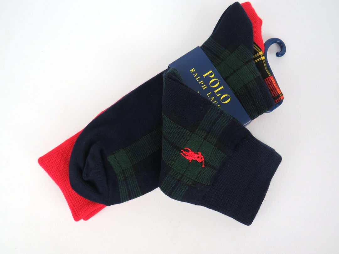 POLO Ralph Lauren 2-Pk. Crew Socks MSRP $22