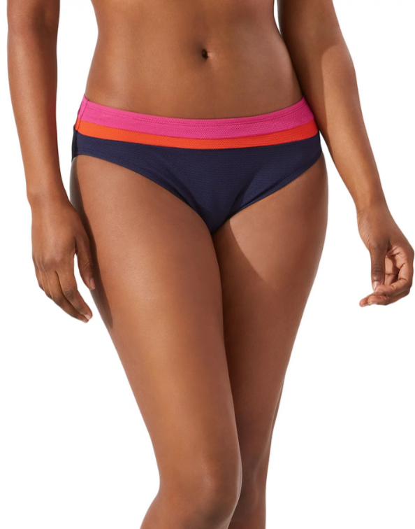 Tommy Bahama Island Cays Color Block Hipster Bikini Bottom MSRP $79