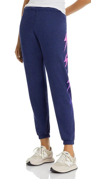 Aviator Nation Ombre Bolt Graphic Joggers MSRP $148