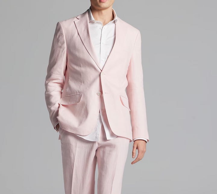 Tommy Hilfiger Men's Modern-Fit 100% Linen Sport Coat MSRP $295