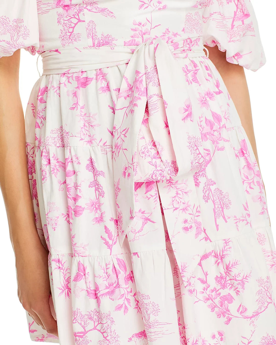 AQUA Puff Sleeve Off-the-Shoulder Dress MSRP $98