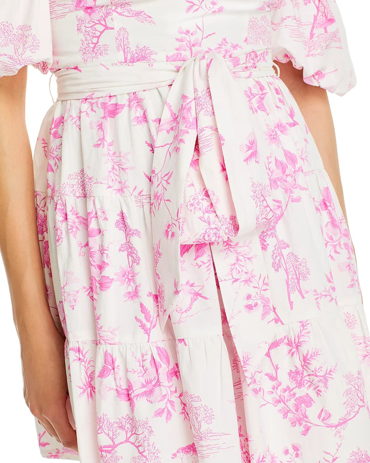 AQUA Puff Sleeve Off-the-Shoulder Dress MSRP $98