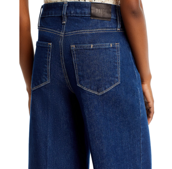 PAIGE Harper Wide Leg Ankle Jeans MSRP $249