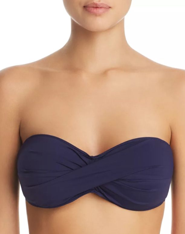 Tommy Bahama Pearl Twist Bandeau Bikini Top