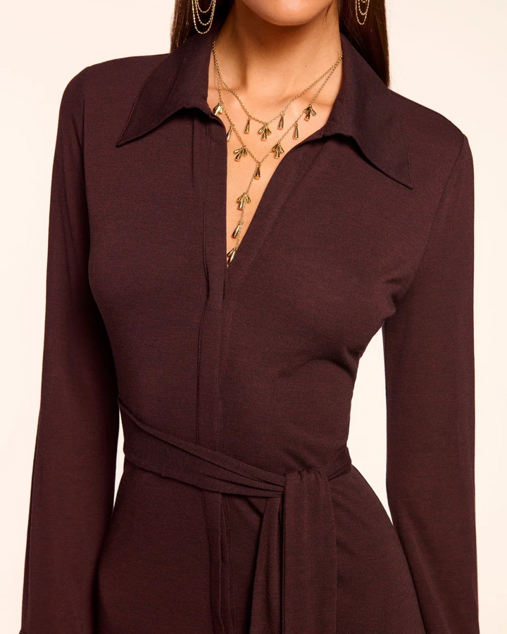 Ramy Brook Lydia Belted Dress MSRP $325