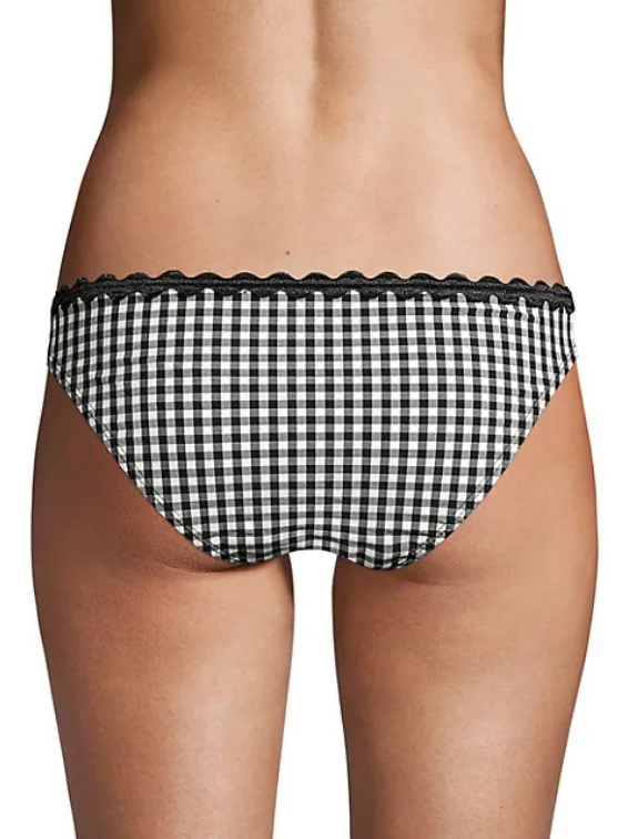 Shoshanna Scalloped Classic Bikini Bottom MSRP $125