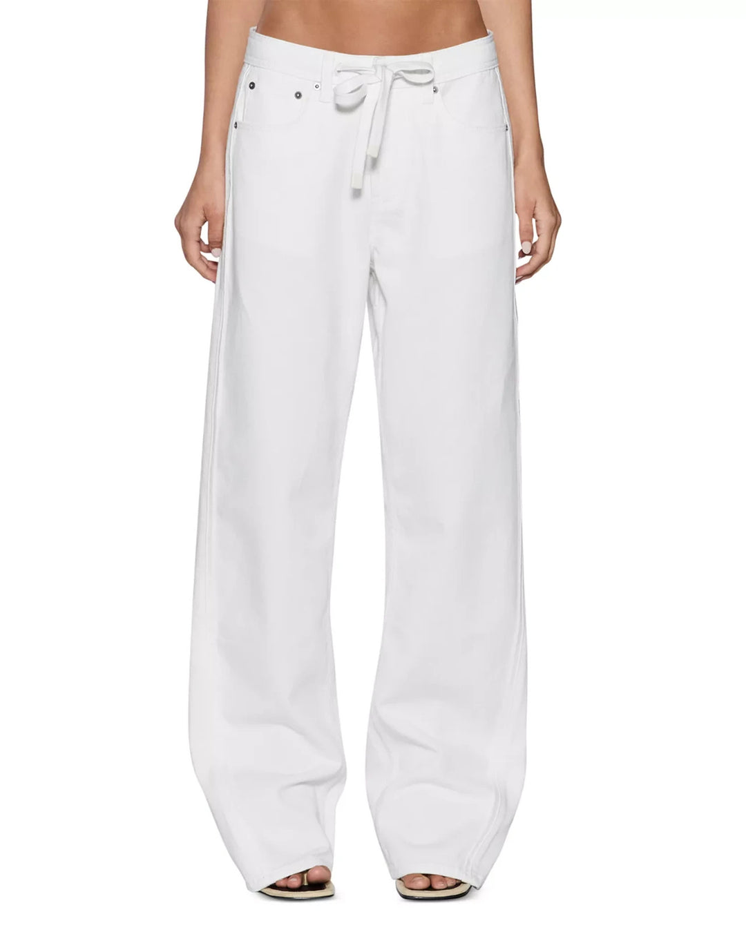 Ksubi Low Rider Trak Blanc Jeans MSRP $260