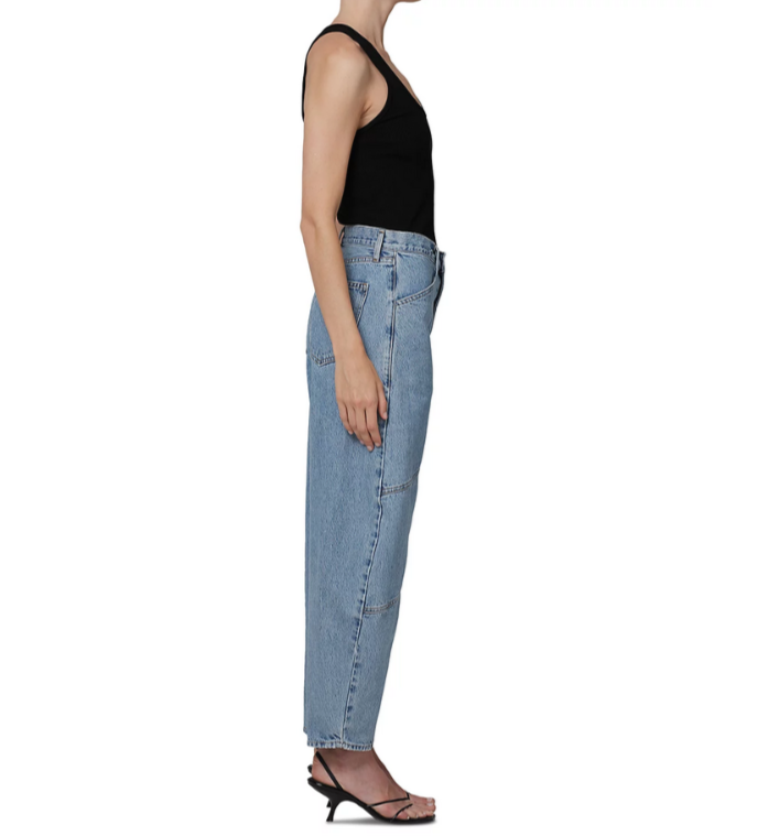 AGOLDE Mara Bowed Jeans
