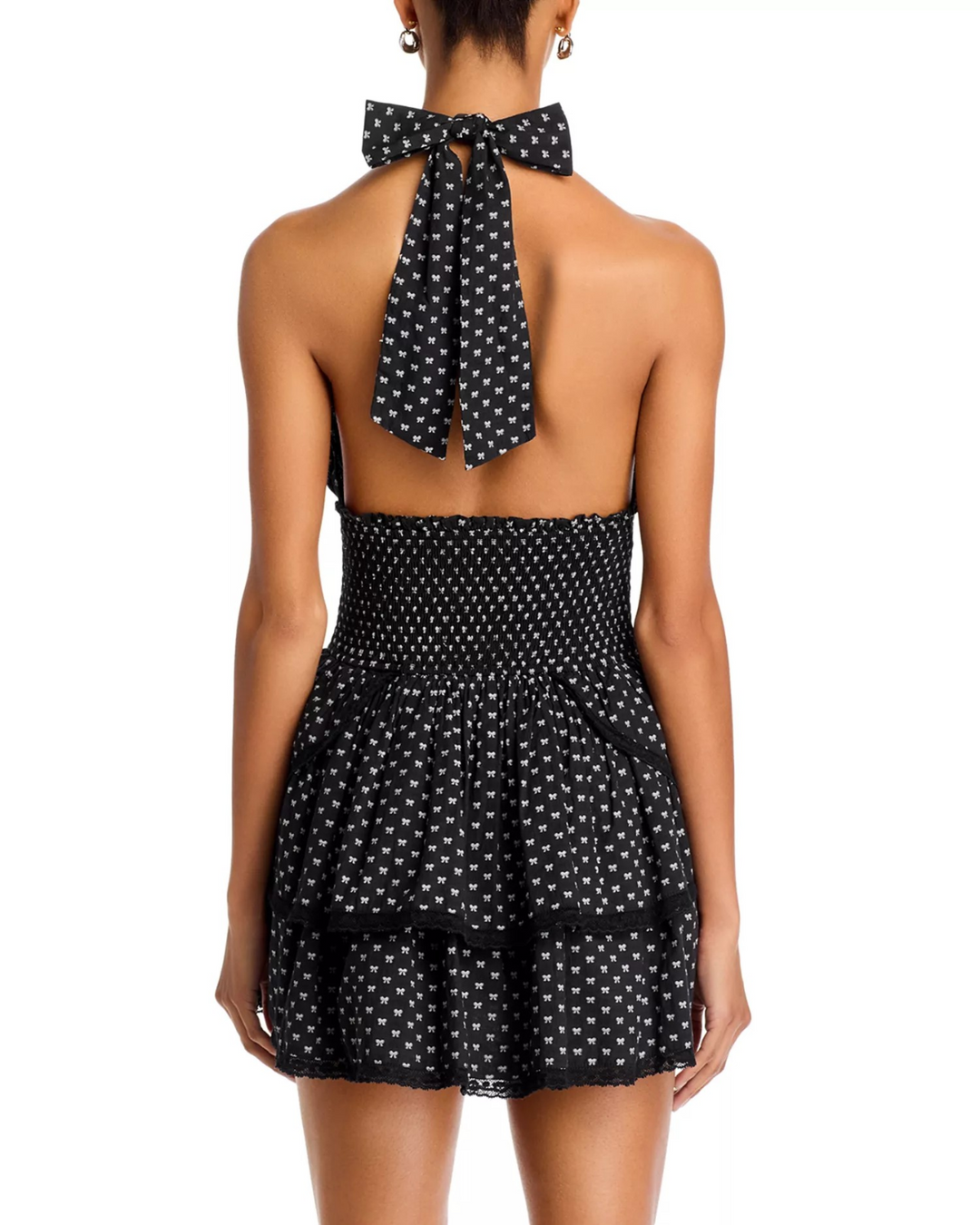 LoveShackFancy Deanna Halter Dress MSRP $325