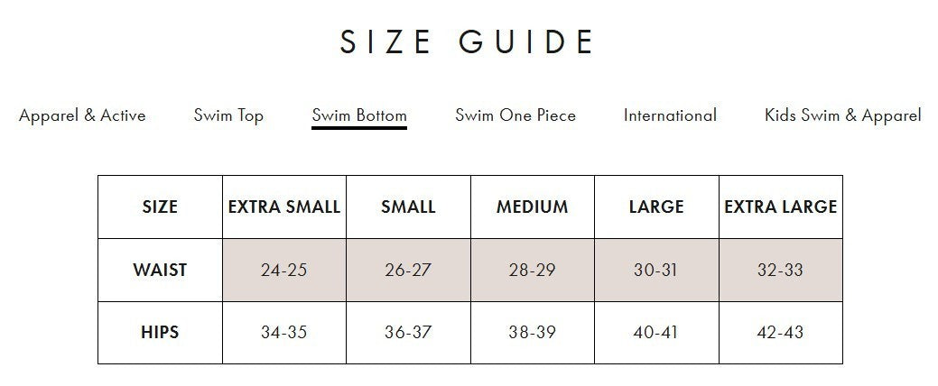 L*Space Suzi Classic Bikini Bottom MSRP $88