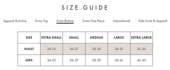 L*Space Suzi Classic Bikini Bottom MSRP $88