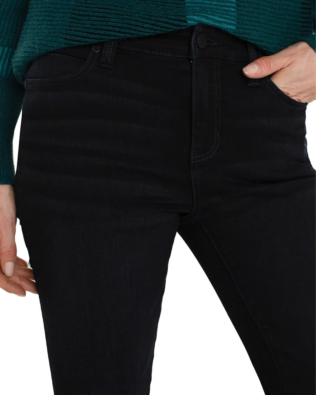 Liverpool Los Angeles Kennedy High Rise Flared Jeans MSRP $109