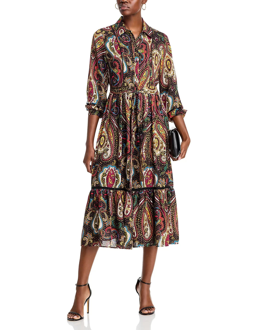 T Tahari Collared Midi Dress MSRP $148