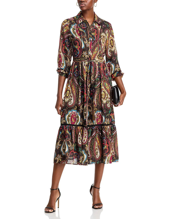 T Tahari Collared Midi Dress MSRP $148