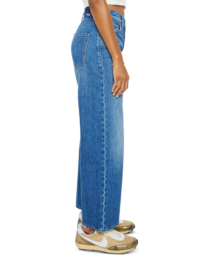 MOTHER The Dodger High Rise Ankle Wide Leg Jeans MSRP $278
