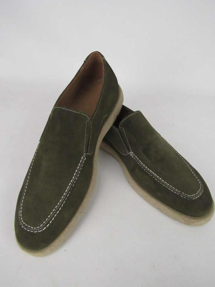 Men’s Premium Suede Leather Casual Loafers – Handcrafted Size EU 41