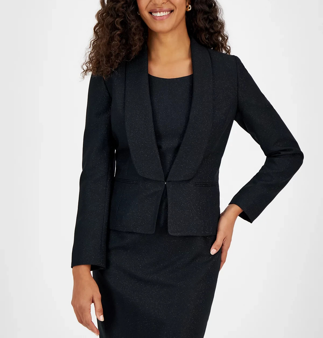 Le Suit Shawl-Collar Jacket Dress Suit MSRP $300