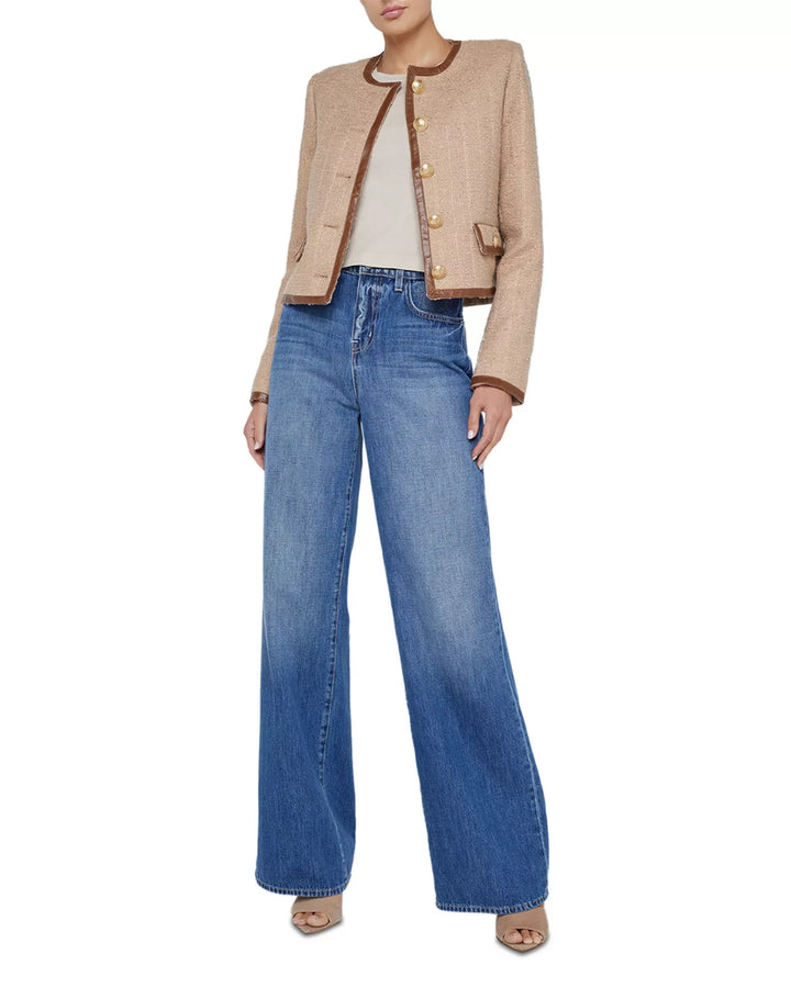 L'AGENCE Zaya Trim Jacket MSRP $675