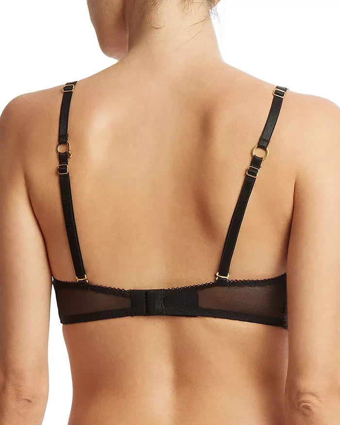 Hanky Panky Strappy Lace Underwire Bra MSRP $72