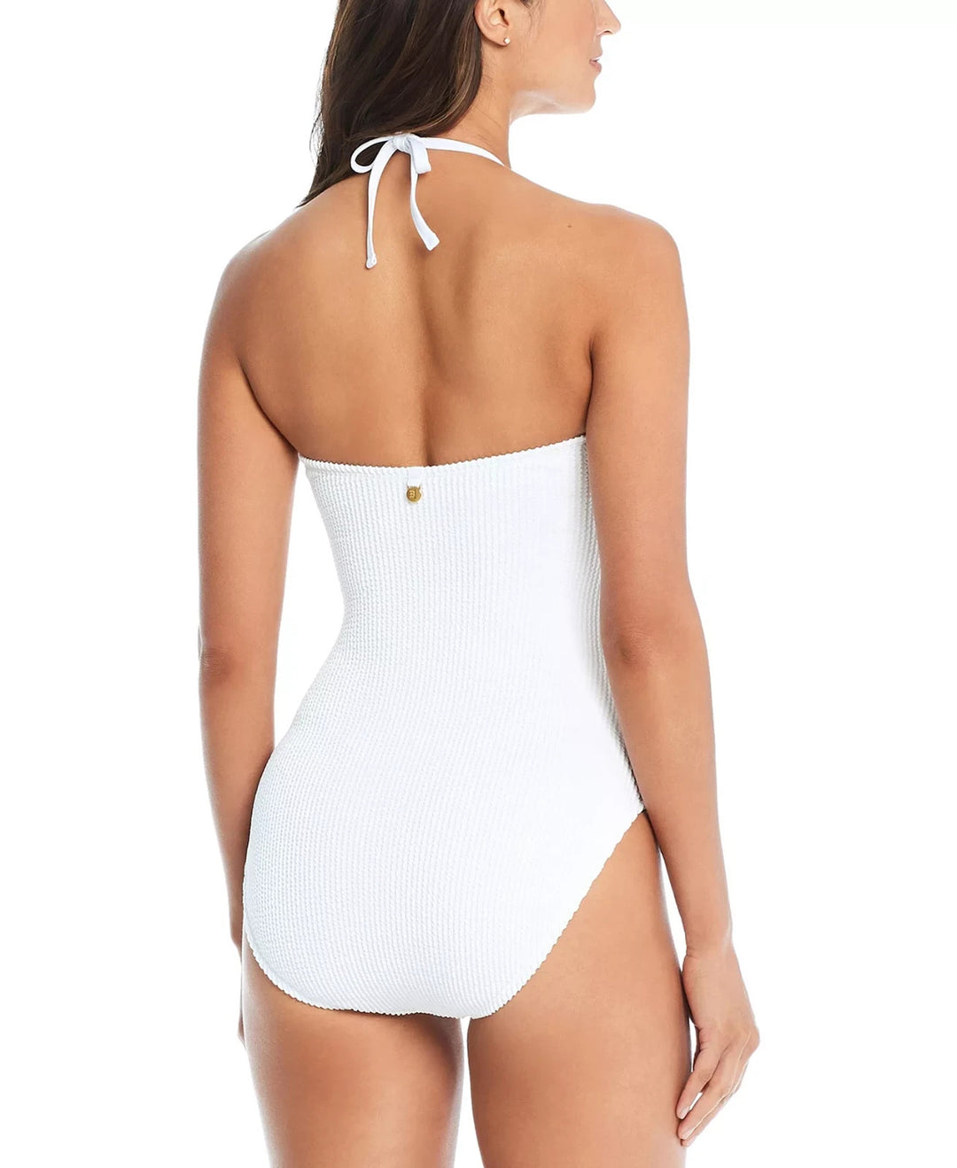 Bleu by Rod Beattie Pucker Up Bandeau One-Piece Swimsuit MSRP $125