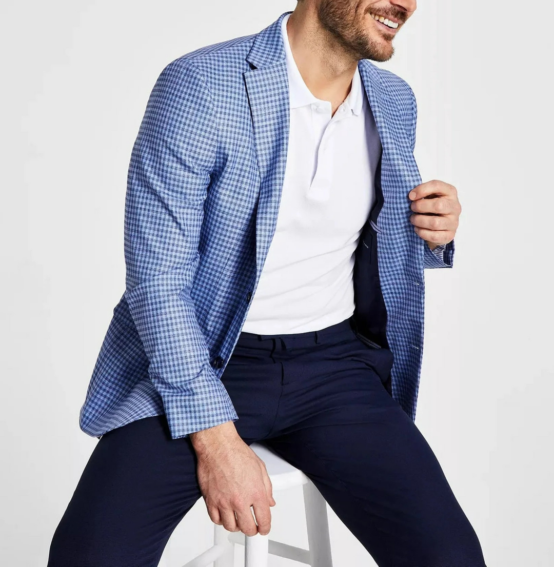 Tommy Hilfiger Men's Regular Fit Sport Coat Blazer MSRP $295
