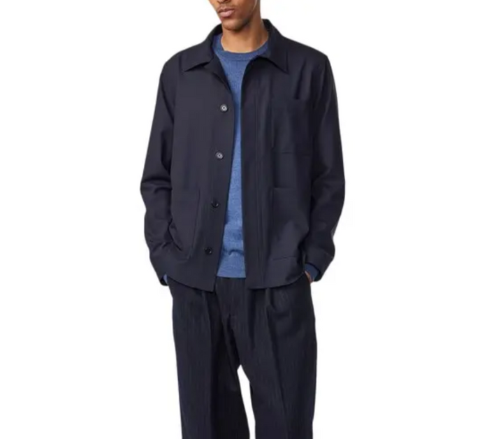 NN07 Olav 1088 Regular Fit Shirt Jacket MSRP $420