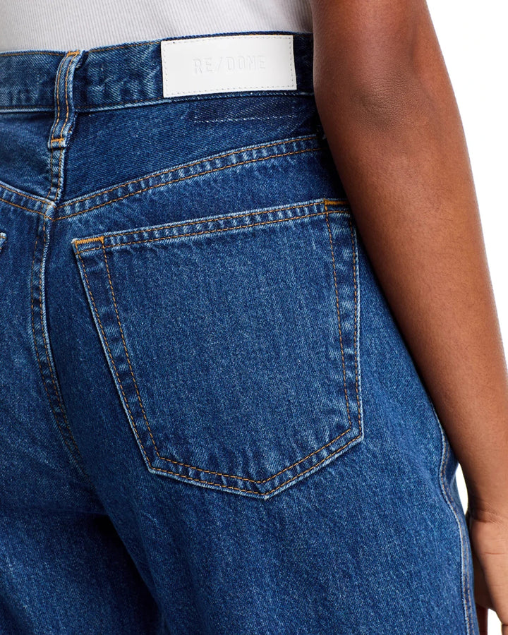 RE/DONE The Riding High Rise Long Bootcut Jeans MSRP $295