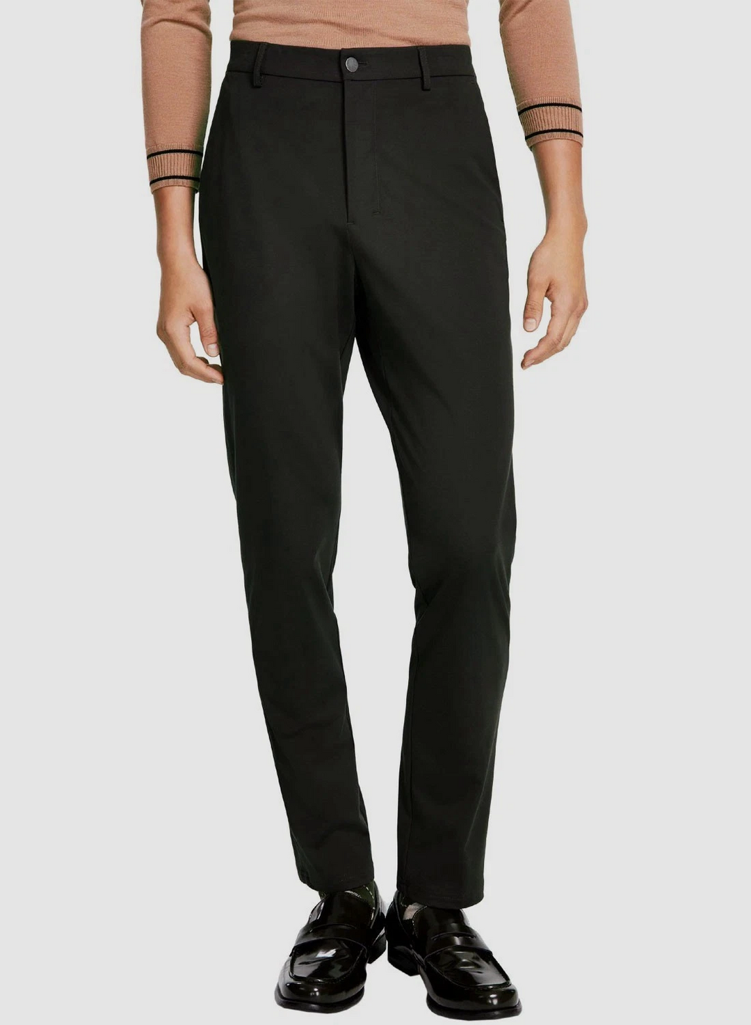 Calvin Klein Men's Slim-Fit Stretch Solid Knit Suit Pants MSRP $135