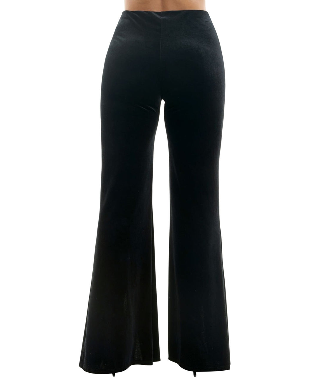 Alex & Sophia Juniors' Velvet Pull-On Front-Slit Pants MSRP $59