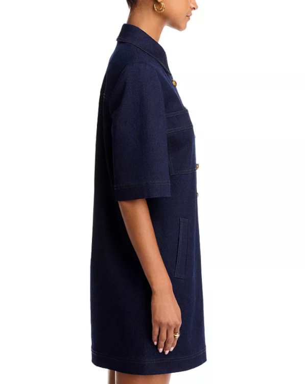 Veronica Beard Koulis Denim Dress MSRP $498