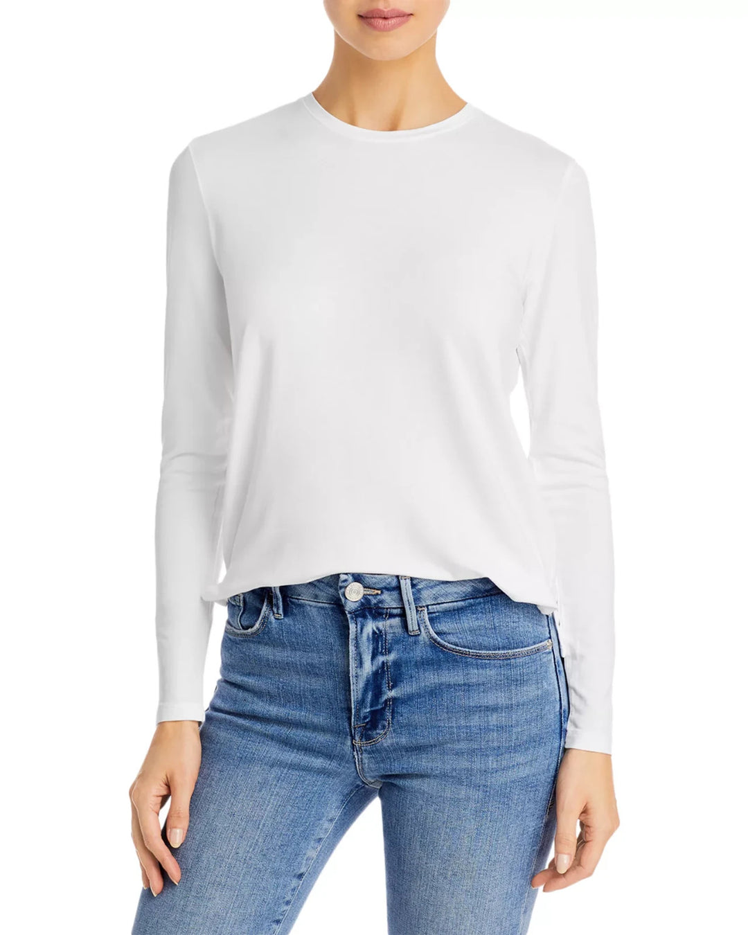 Majestic Filatures Soft Touch Long Sleeve Semi Relaxed Crewneck MSRP $160 Size 3