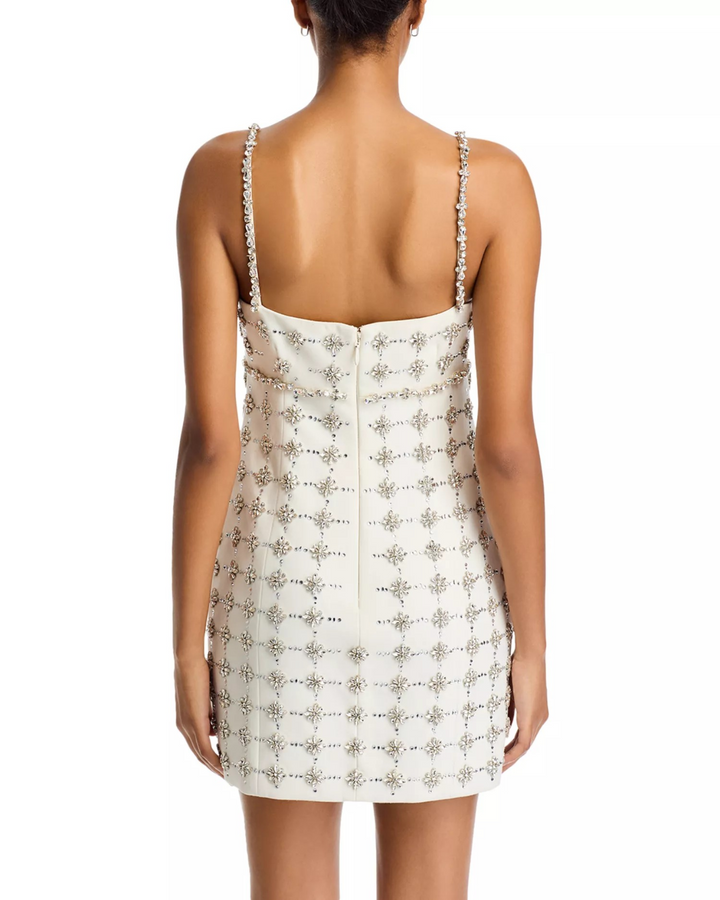 Cinq à Sept Embellished Satine Dress MSRP $995