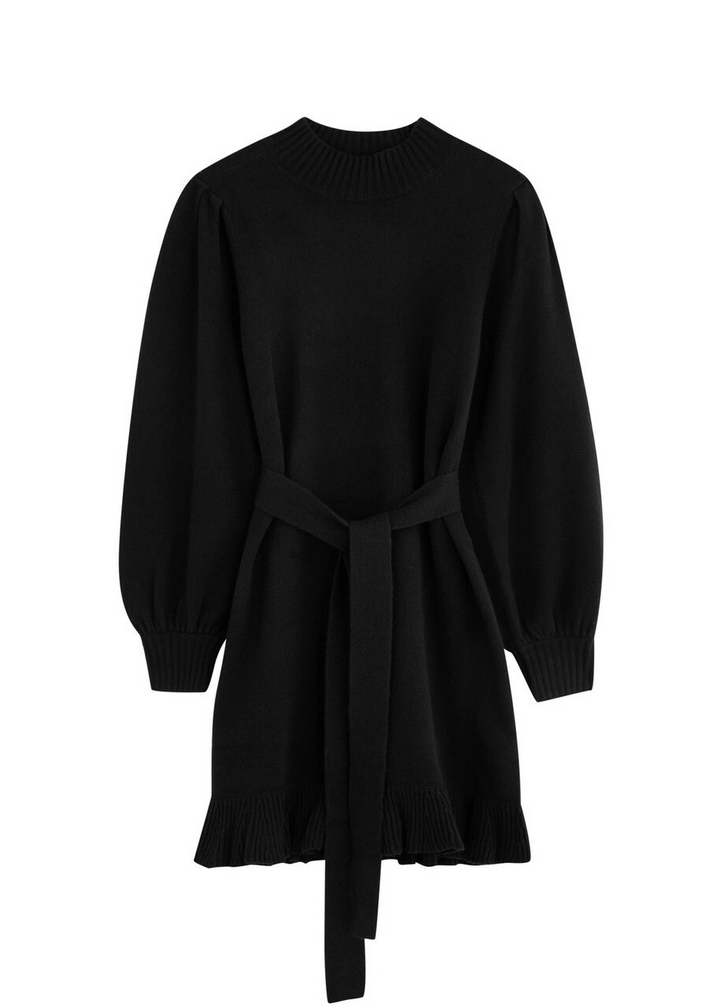 PAIGE Julita Belted Sweater Dress MSRP $299