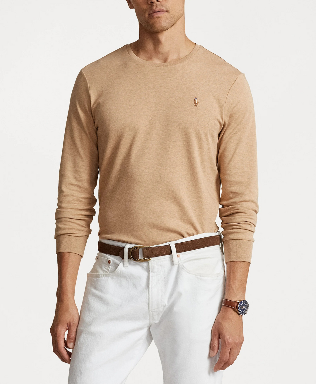 Polo Ralph Lauren Slim Fit Long Sleeve Tee MSRP $75