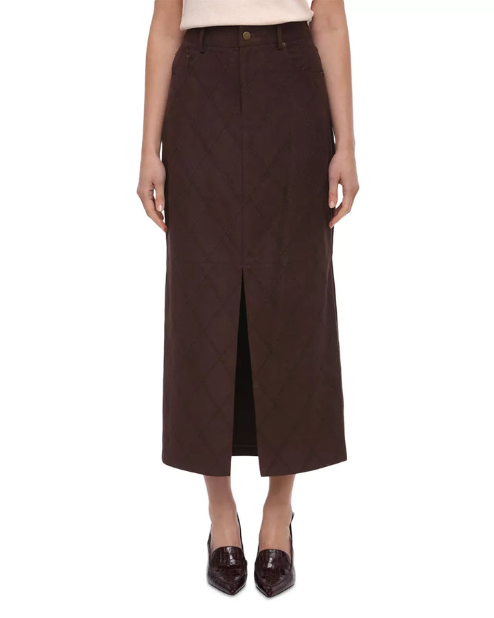 Bagatelle Front Slit Maxi Skirt MSRP $119