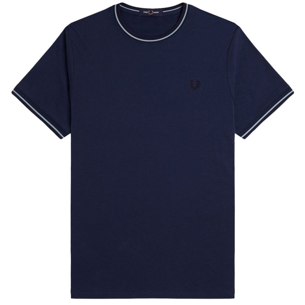 Fred Perry Mens Twin Tipped T-Shirt MSRP $70