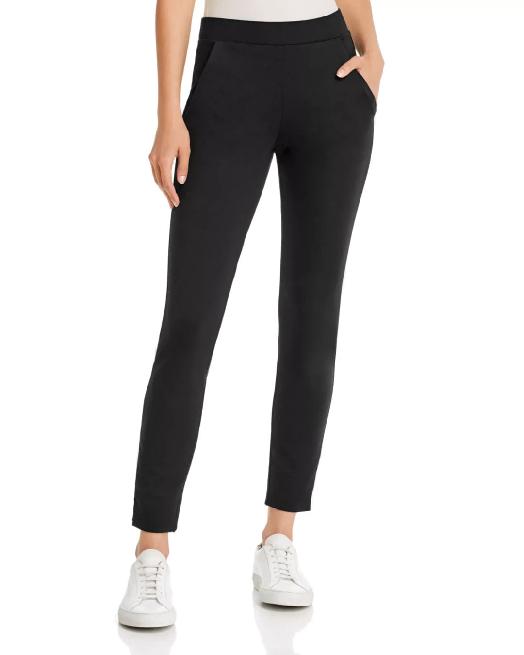 HUE Ponte Slit-Hem Leggings MSRP $48