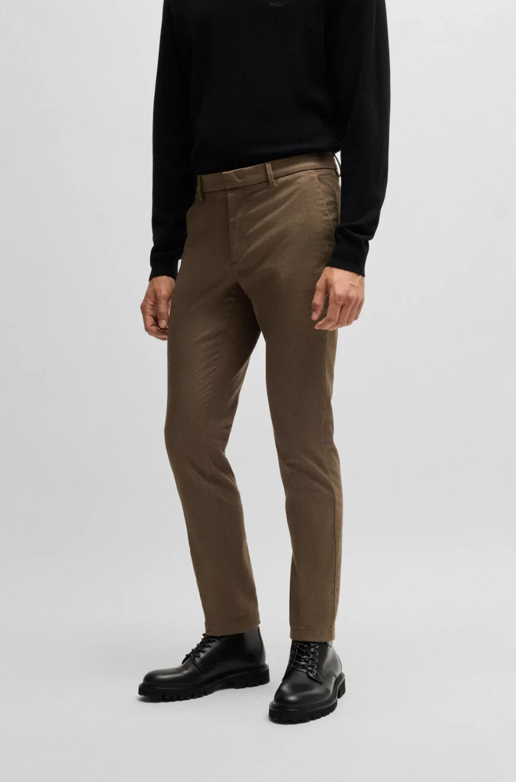 Boss Slim-fit chinos in mouliné twill MSRP $178 Size 36R