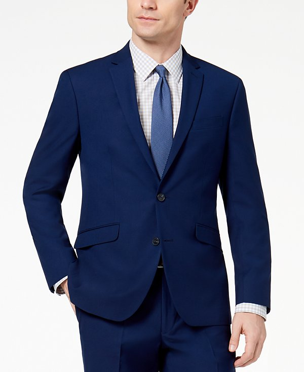 Kenneth Cole Reaction Men's Ready Flex Slim-Fit Suit MSRP $395