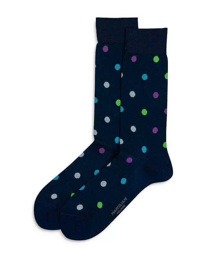 Marcoliani Multi Dot Crew Socks MSRP $33