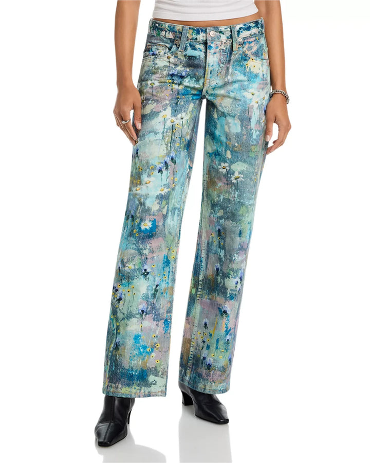 Free People We The Free Tennessee Low Rise Illusions Jeans MSRP $198
