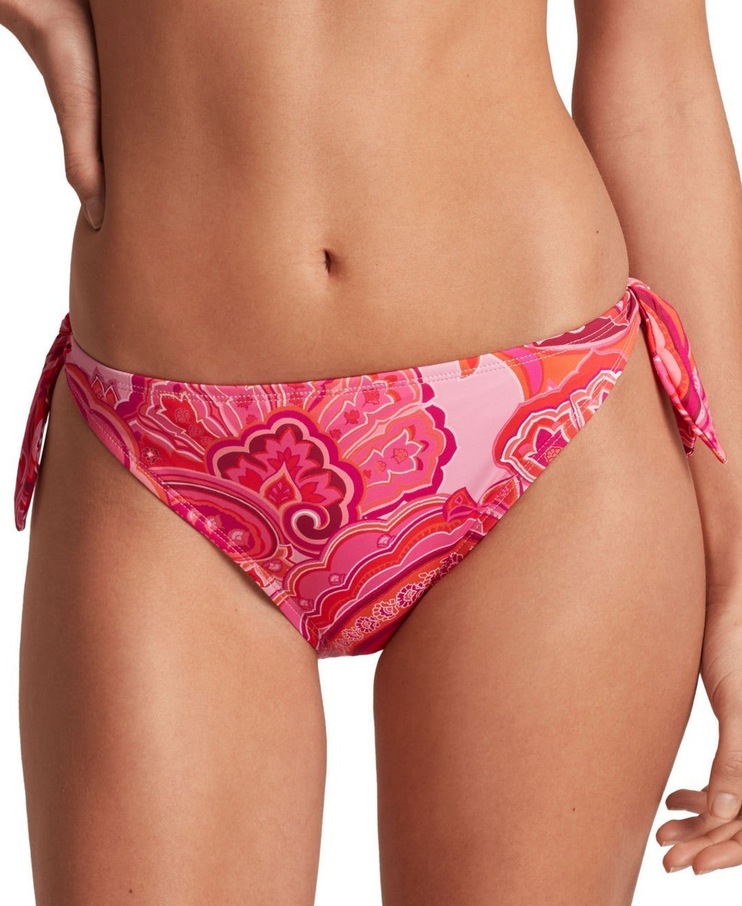 Lauren Ralph Lauren Printed Side Tie Hipster Bikini Bottoms MSRP $75