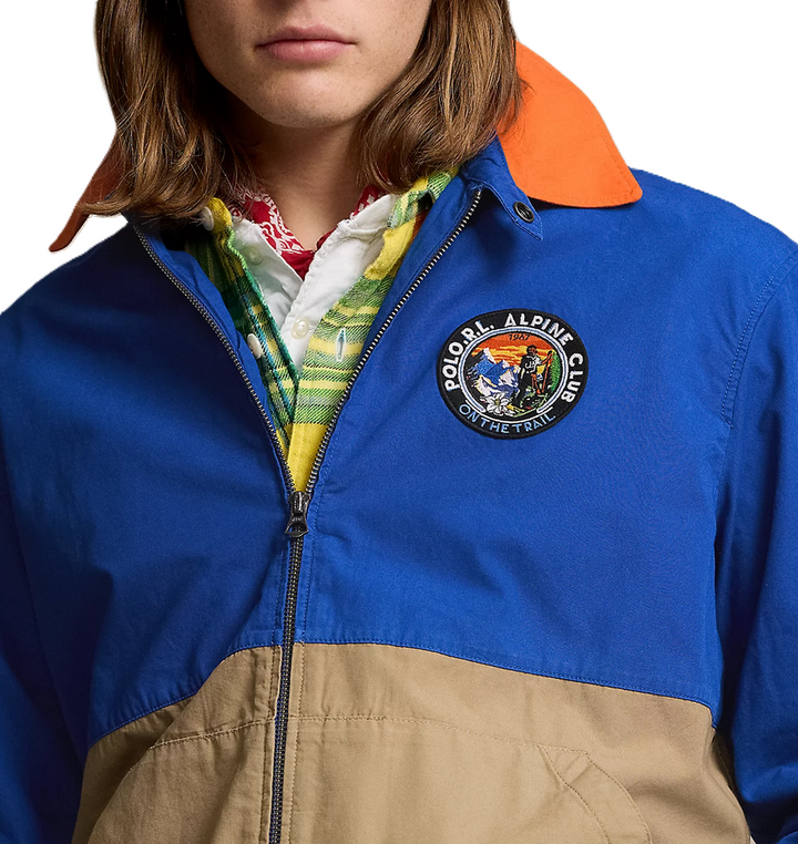 POLO Ralph Lauren Colorblocked Windbreaker Jacket MSRP $168