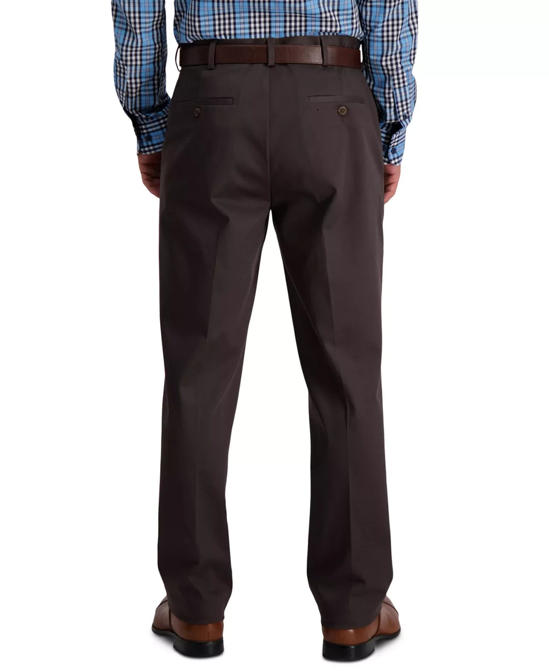 Haggar® Classic-Fit Flat Front Hidden Comfort Waistband Pant MSRP $70